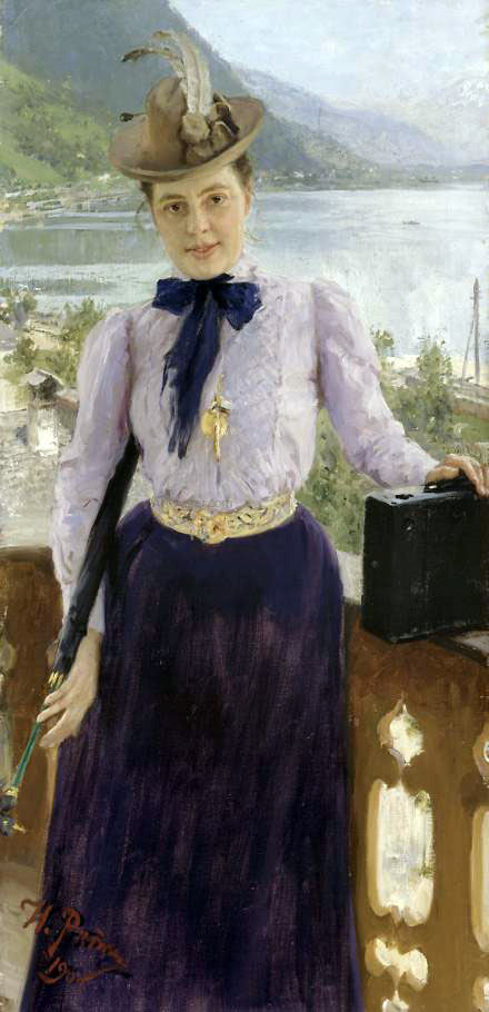  Ilia Efimovich Repin Natalia Nordmann - Art Print