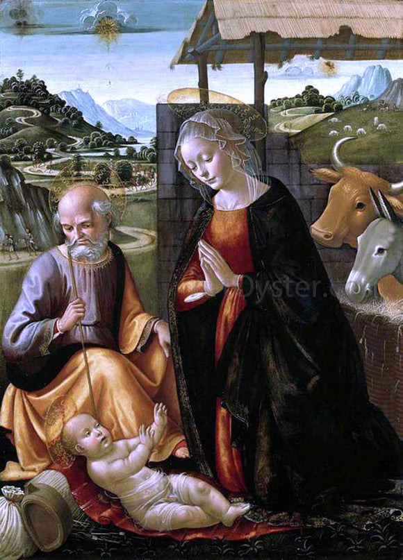  Domenico Ghirlandaio Nativity - Art Print