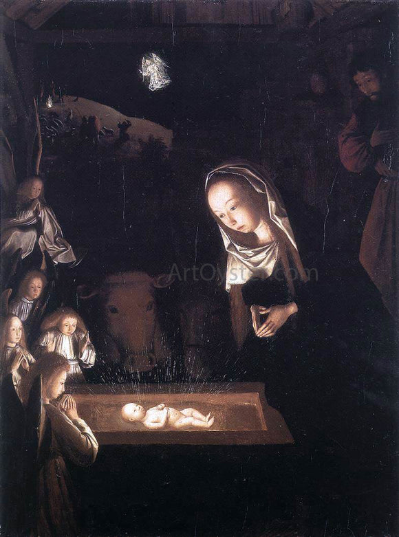  Geertgen Sint Jans Nativity, at Night - Art Print