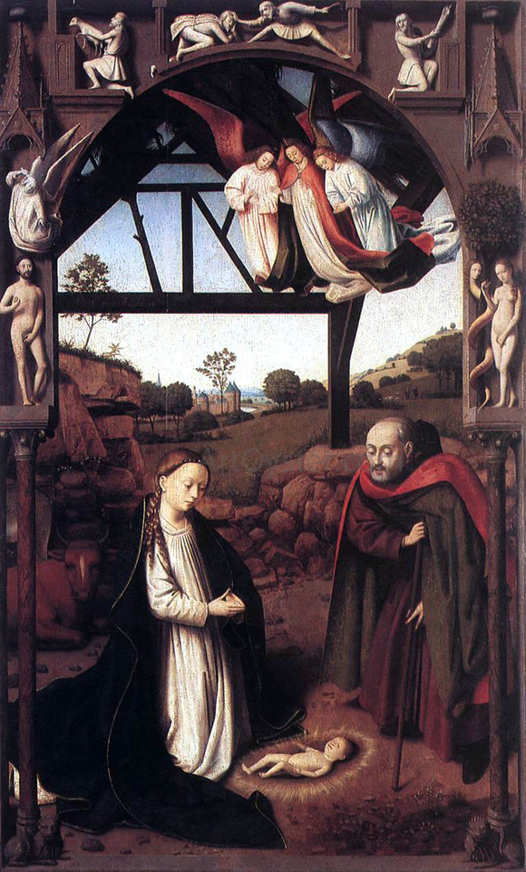  Petrus Christus Nativity - Art Print