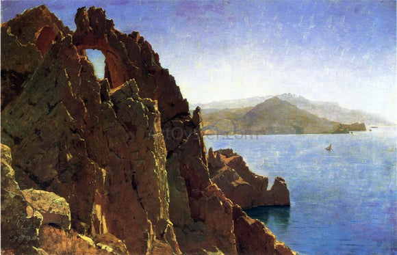  William Stanley Haseltine Natural Arch, Capri - Art Print