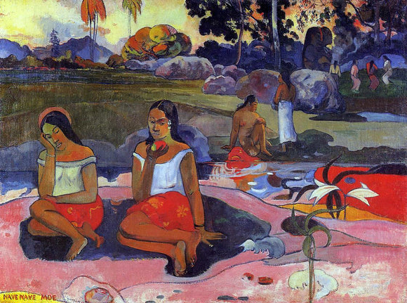  Paul Gauguin Nave Nave Moe (also known as Delightful Drowsiness) - Art Print
