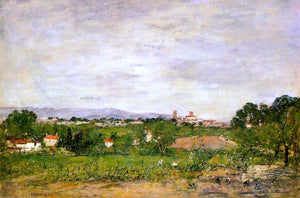  Eugene-Louis Boudin Near Antibes - Art Print