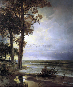  William Trost Richards Near Atlantic City, New Jersey - Art Print