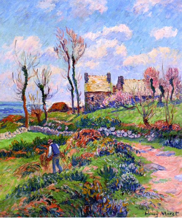  Henri Moret Near Audierne - Art Print