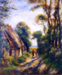  Pierre Auguste Renoir Near Berneval - Art Print