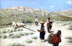  John Hauser Near Laguna Pueblo - Art Print