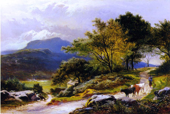  Sidney Richard Percy Near Llyn Crafnant - Art Print