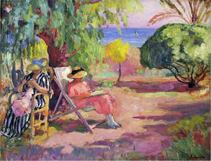  Henri Lebasque Near Montevrain - Art Print