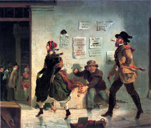  Frederick E Cohen Near Old Post Office, Detroit - Art Print