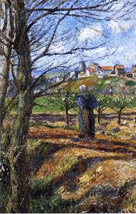  Camille Pissarro Near Pontoise - Art Print