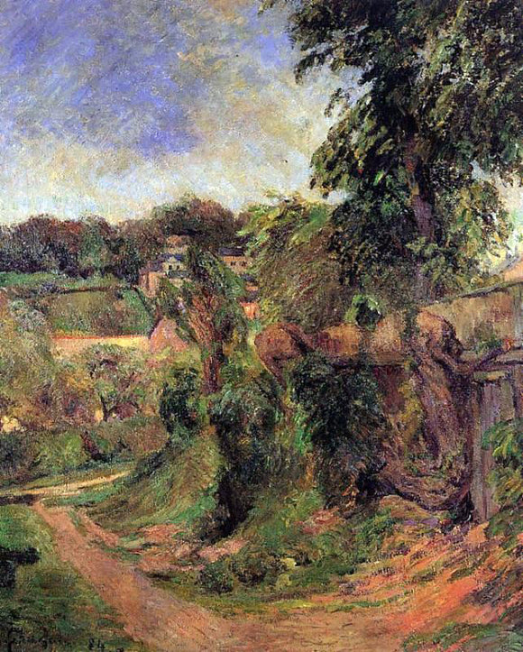  Paul Gauguin Near Rouen - Art Print