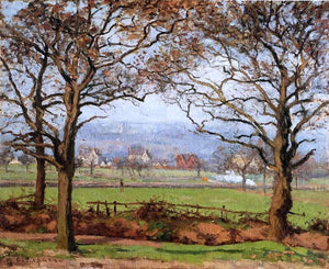  Camille Pissarro Near Sydenham Hill, Looking towards Lower Norwood - Art Print