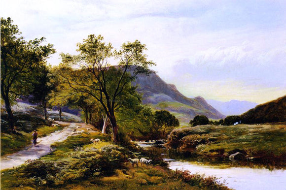 Sidney Richard Percy Near Trefriw, North Wales - Art Print