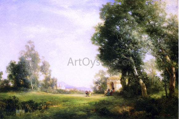  Thomas Moran Near Tula - Art Print