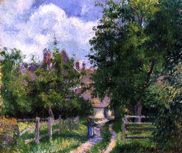  Camille Pissarro Neaufles-Sant-Martin, near Gisors - Art Print