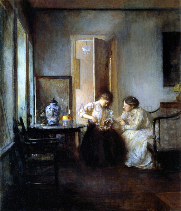  Edmund Tarbell New England Interior - Art Print