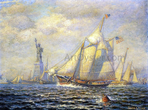  James Gale Tyler New York Harbor - Art Print