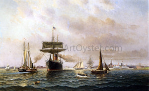  Fred Pansing New York Harbor - Art Print