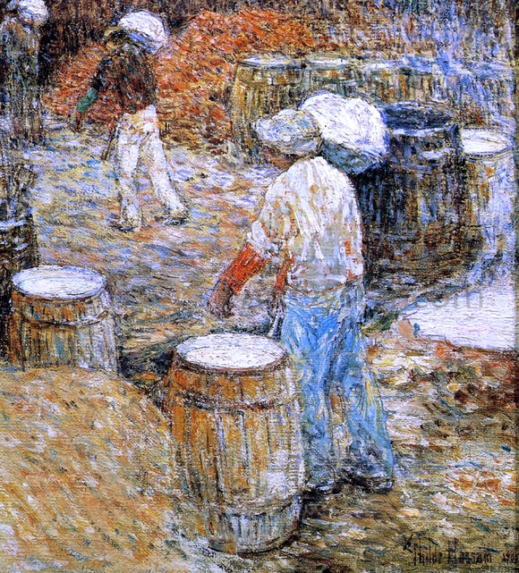  Frederick Childe Hassam New York Hod Carriers - Art Print
