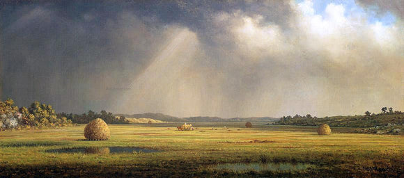  Martin Johnson Heade Newburyport Meadows - Art Print