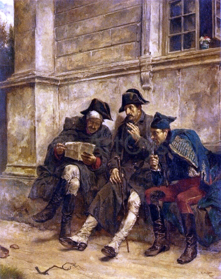  Andrew Garrick Gow News from the Front - Art Print