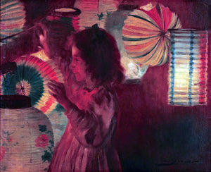  Luis Graner Ninas Jugando - Art Print
