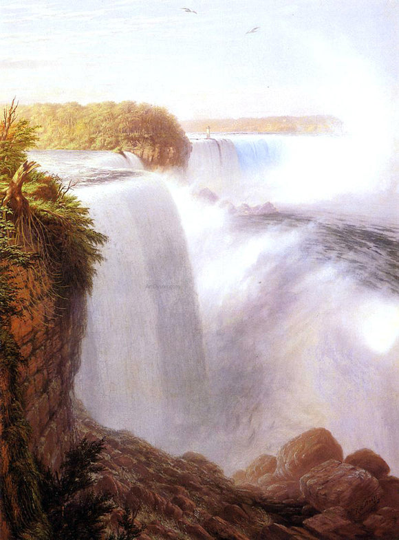  Robert Walter Weir Niagara Falls - Art Print