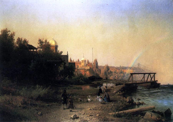  Herman Herzog Niagara from the Museum, the Brink of the Horseshoe - Art Print