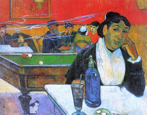  Paul Gauguin A Night Cafe in Arles (Madame Ginoux) - Art Print