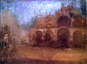  James McNeill Whistler Nocturne: Blue and Gold - St Mark's, Venice - Art Print
