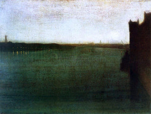  James McNeill Whistler Nocturne: Grey and Gold - Westminster Bridge - Art Print