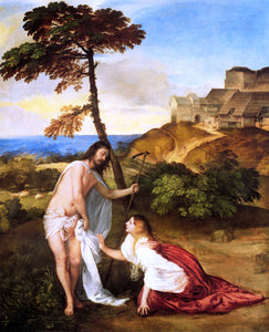  Titian Noli me Tangere - Art Print