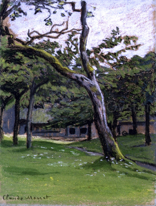  Claude Oscar Monet Norman Farm Through the Trees - Art Print