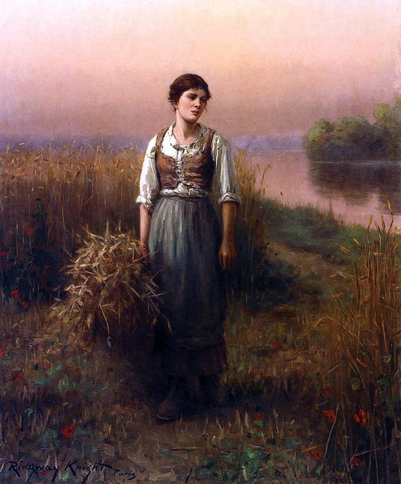  Daniel Ridgway Knight Normandy Maid - Art Print