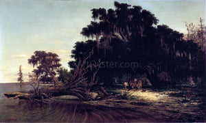  Richard Clague North Shore of Lake Pontchartrain at Mandeville - Art Print