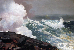  Winslow Homer Northeaster - Art Print