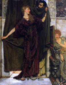  Sir Lawrence Alma-Tadema Not at Home - Art Print