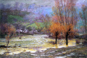  John Ottis Adams November Freshet - Art Print