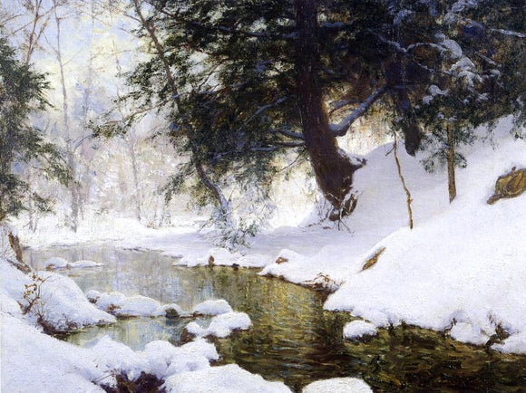  Walter Launt Palmer November Snow - Art Print