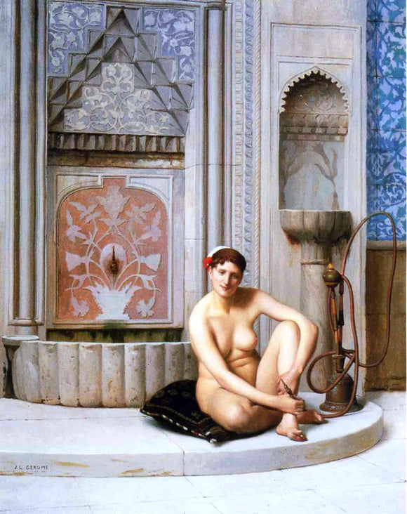  Jean-Leon Gerome Nude - Art Print