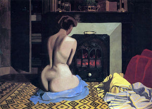  Felix Vallotton Nude at the Stove - Art Print