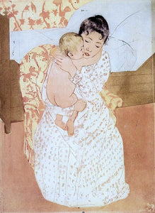  Mary Cassatt Nude Child - Art Print