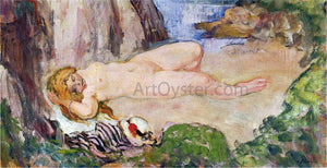  Henri Lebasque Nude in a Landscape - Art Print