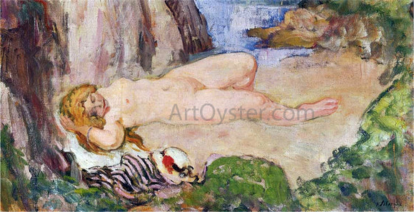  Henri Lebasque Nude in a Landscape - Art Print