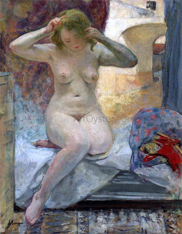  Henri Lebasque A Nude in Cannes - Art Print