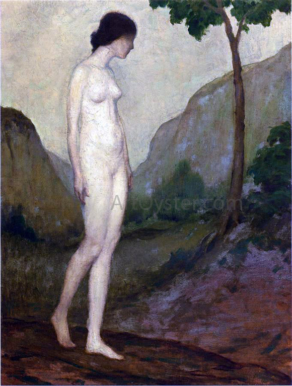  Arthur B Davies Nude in Landscape - Art Print