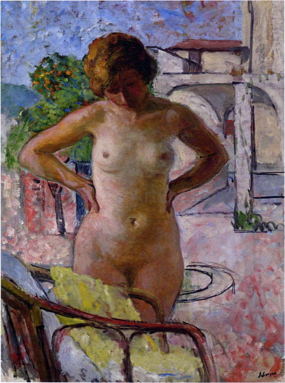  Henri Lebasque A Nude in Provence - Art Print