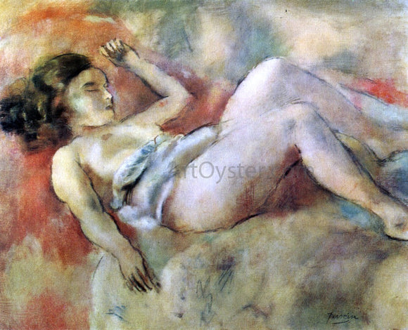  Jules Pascin Nude Sleeping - Art Print