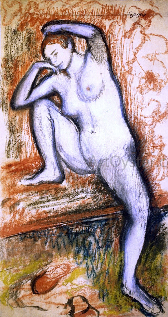  Edgar Degas Nude Study of a Dancer - Art Print